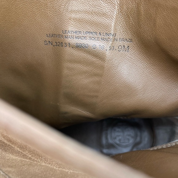 Tory Burch Sienna River Rock Embossed Logo Suede Leather Ankle Boots - Picture 11 of 12